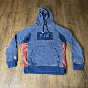 Nike Air NikeLab x Pigalle Mens Hoodie Sweater Blue Mauve Size Med 56323 EUC